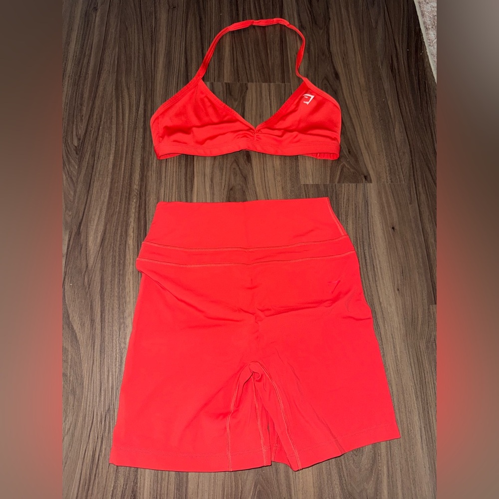 Gymshark Whitney Shorts and Minimal Bra